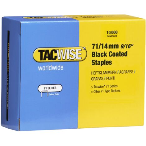 Tacwise Punti Metallici Zincati, da 71/14 mm