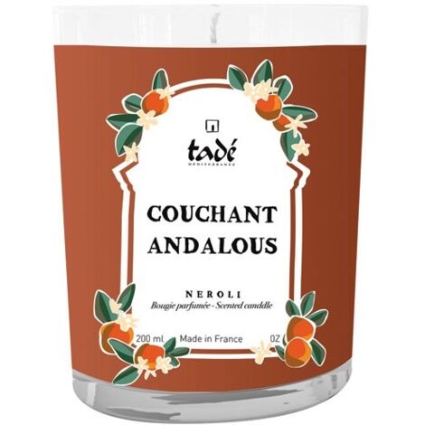 TADE - Bougie néroli 180 g couchant andalous