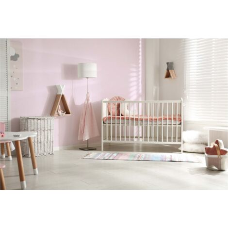 TADESSI  Tapete Kinderzimmer  M1-No.105  Vliestapete  Rosa    Unitapete  Einfarbig  Jungenzimmer  Mädchenzimmer