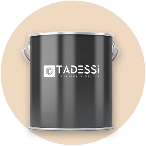 TADESSI Wall Select Wandfarbe Beige - Beige - abwaschbare Innenfarbe matt - Dispersionsfarbe - Geruchsarm und Lösemittelfrei