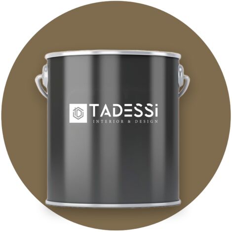 TADESSI Wall Select Wandfarbe Braun - Karamellbraun - abwaschbare Innenfarbe matt - Dispersionsfarbe - Geruchsarm und Lösemittelfrei
