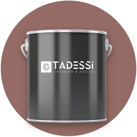 TADESSI Wall Select Wandfarbe Braun - Zimt - abwaschbare Innenfarbe matt - Dispersionsfarbe - Geruchsarm und Lösemittelfrei