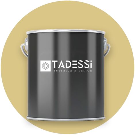 TADESSI Wall Select Wandfarbe Grün - Olivgelb - abwaschbare Innenfarbe matt - Dispersionsfarbe - Geruchsarm und Lösemittelfrei