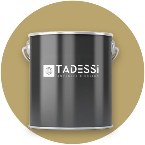 TADESSI Wall Select Wandfarbe Grün - Wüstensand - abwaschbare Innenfarbe matt - Dispersionsfarbe - Geruchsarm und Lösemittelfrei