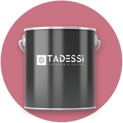 TADESSI Wall Select Wandfarbe Pink - Eisrosa - abwaschbare Innenfarbe matt - Dispersionsfarbe - Geruchsarm und Lösemittelfrei