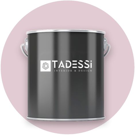 TADESSI Wall Select Wandfarbe Rosa - Altrosa - abwaschbare Innenfarbe matt - Dispersionsfarbe - Geruchsarm und Lösemittelfrei