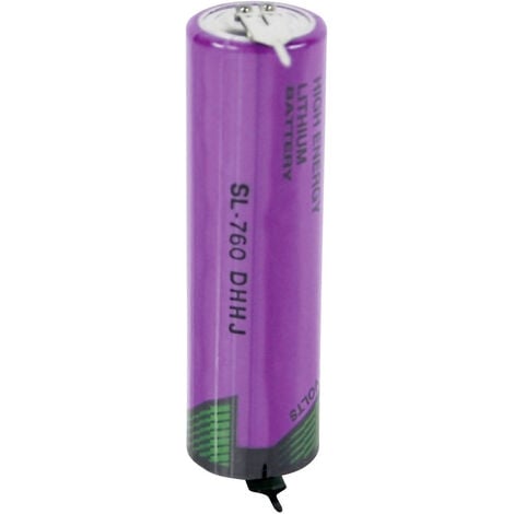 AUTRES Tadiran Batteries SL 760 PR Spezial-Batterie Mignon (AA) U-Lötpins Lithium 3.6 V 2200 mAh 1 St.