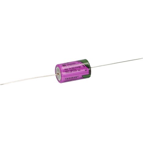 Tadiran Lithium 3,6V Batterie SL 750/P 1/2AA - Zelle Axialdraht