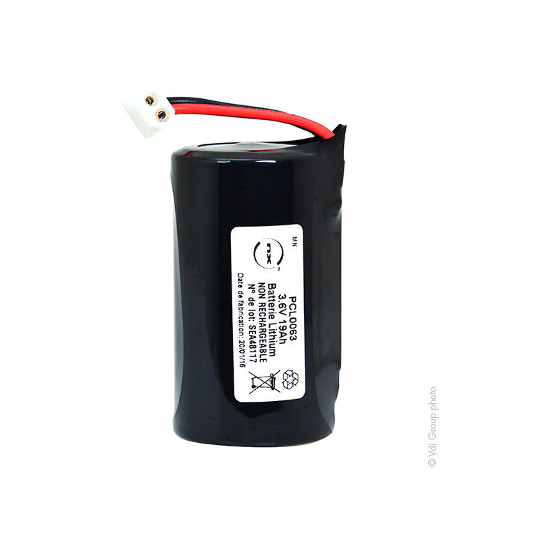 

Batería litio SL-2780 D 3.6V 19Ah Molex - Tadiran