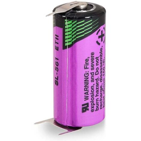 Tadiran - Pile lithium blister SL-561/PT 2/3AA 3.6V 1Ah 3PFR