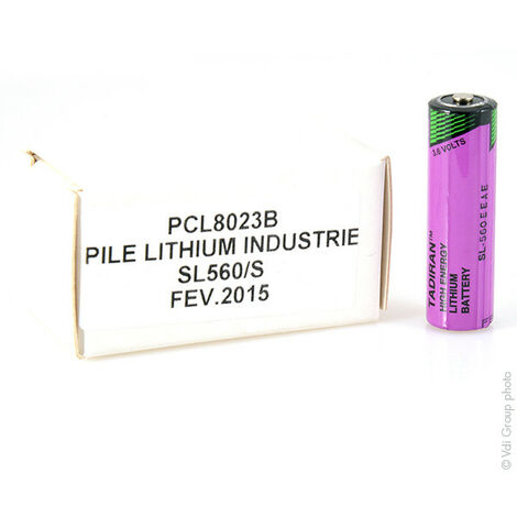Pile lithium SL-761-PT 2-3AA 3.6V 1.5Ah 3PFR Enix