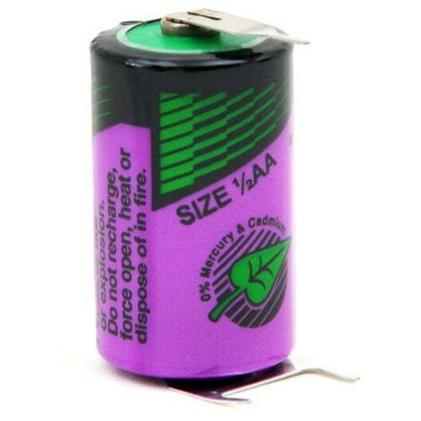 Tadiran - Pile lithium SL-750/PT 1/2AA 3.6V 1.1Ah 3PFR