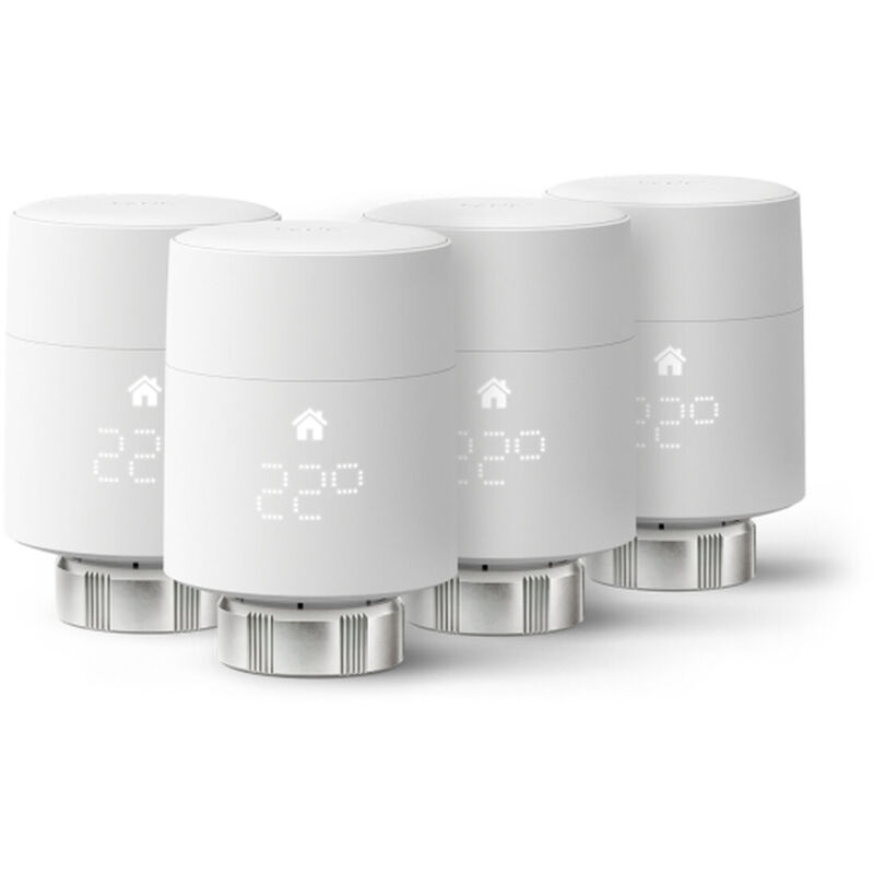 Thermostat programmable Tado Smart Radiator Thermostat - Quattro Blanc (4 Unités)