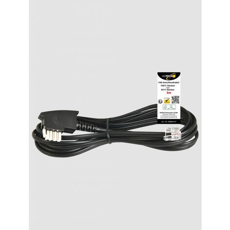 TAE N-Stecker  Modular-Stecker 6/2 (3m)