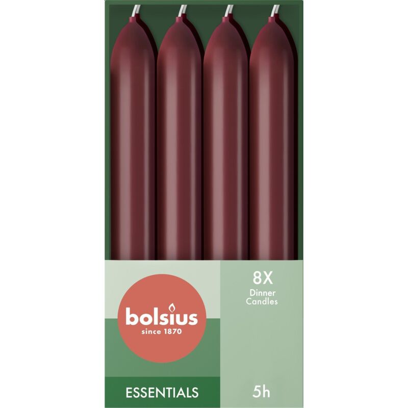 Bolsius Tafelkerzen 8er Pack