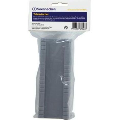 Tafelwischer 11,5 x 4,5 x 22 cm (B x H x L) grau