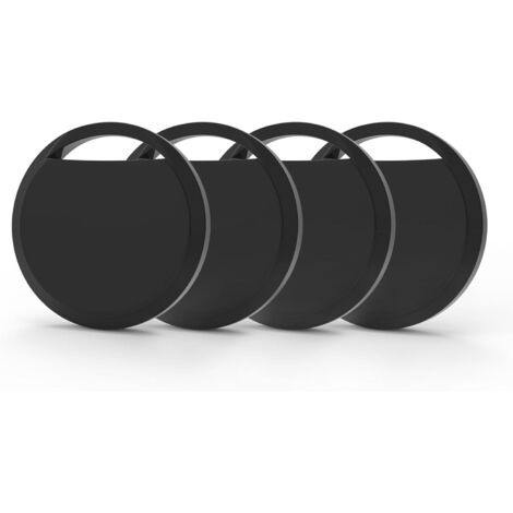 Tag Bluetooth - Compatible Avec Le Réseau Find My d'Apple - Étanche IP67 - Pile Remplaçable - Pour Valises Portefeuilles Clés Sac - Lot De 4
