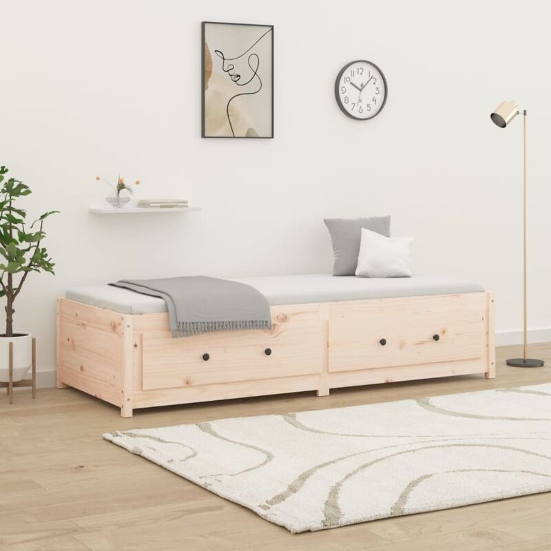 Tagesbett Ohne Matratze 90x200 Cm Massivholz Kiefer Vidaxl