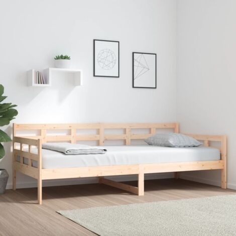 Tagesbett Massivholz Kiefer 90x200 cm vidaXL