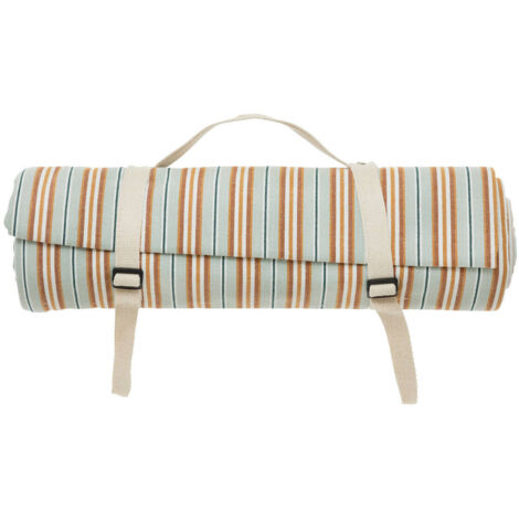 Tagesdecke aus Baumwolle BE VINTAGE, Retro-Muster, 240 x 260 cm