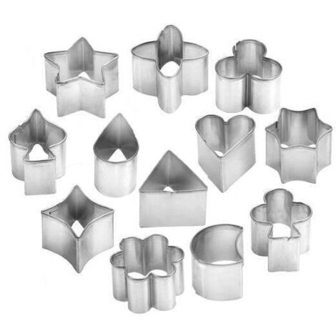 Taglia Biscotti Forme Mix Set 12 Delicia Tescoma 631322