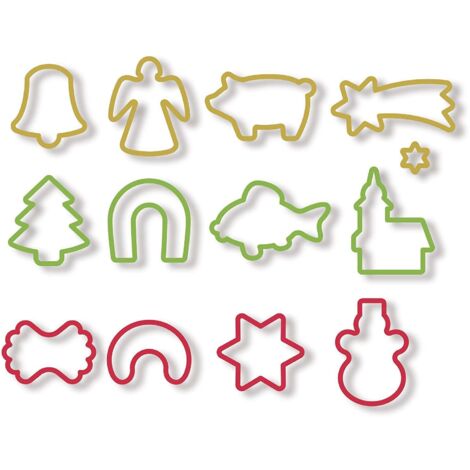 Taglia Biscotti Natale Set 13 Delicia Tescoma 630902