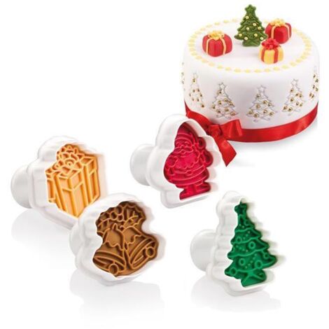 Taglia Biscotti Natale Set 4 Delicia Tescoma 630857