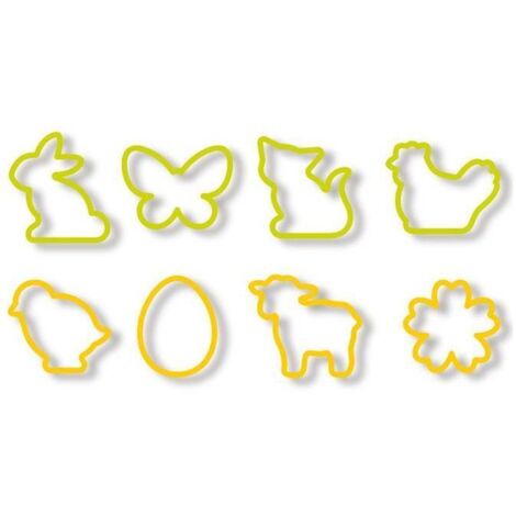 Taglia Biscotti Pasqua Set 8 Delicia Tescoma 630903