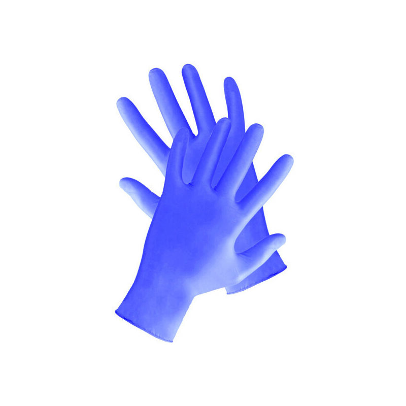 Image of Guanti nitrile blu lavanda - tg.m misura 8 in conf. da 200pz.