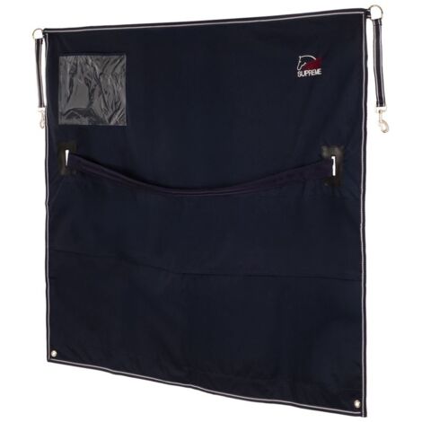 taglia unica, Blu: Tendalino da box con logo 130 x 120 cm