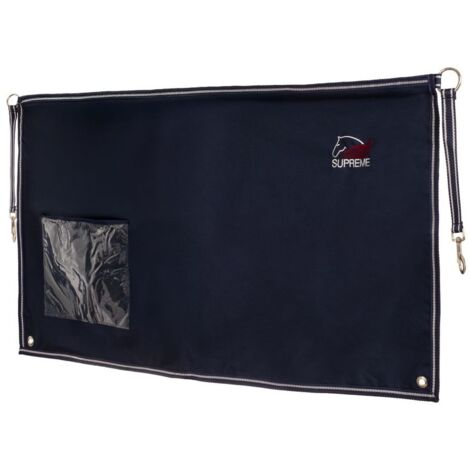 taglia unica, Blu: Tendalino da box utile come cancelletto con logo Supreme 110 x 60 cm