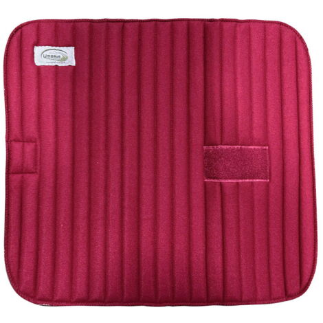 Taglia unica, Silver: Set di 4 sottofasce in feltro imbottite con gommapiuma