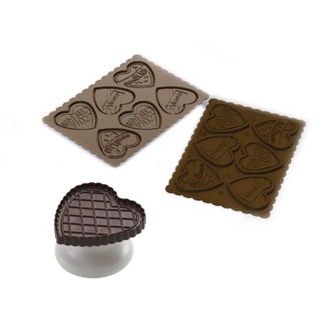 Tagliabiscotti Silikomart Cookie Love CKC06
