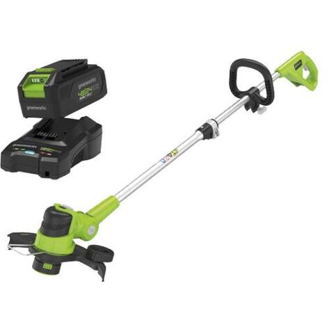 Tagliabordi a batteria Greenworks 48V G48LT30K2 Kit