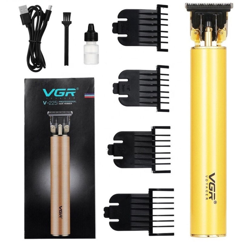 Trade Shop - schlussanträge rasoio cordless trimmer barba ricaricabile vgr V-225 -