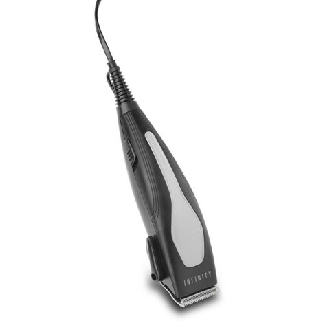 Tagliacapelli rasoio 15w per barba o capelli dalla testa nero