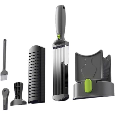 Tagliacarne in acciaio inox con spessore regolabile per diverse esigenze di cottura, affettatrice con manico ergonomico, accessori da cucina, affettatrice da cucina per la casa