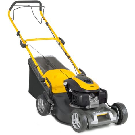 Tagliaerba a trazione STIGA Combi 48 S H, motore Honda da 145 cc, larghezza di taglio di 46 cm, raccoglitore dell'erba da 60 l, raccolta 3 in 1, mulching e scarico posteriore