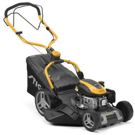Tagliaerba a trazione STIGA Combi 748 S - Motore a scoppio da 139 cc, raccoglitore da 60 litri, sistema di taglio 4-in-1