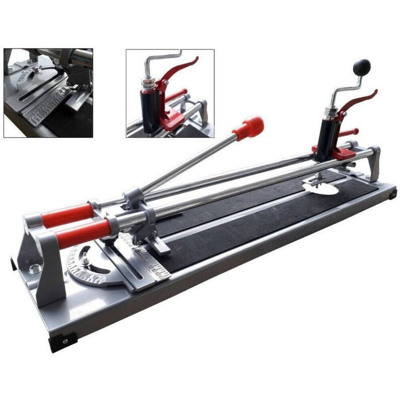 Tagliapiastrelle 3 In 1 Professionale 600mm Taglia Piastrelle Mattonelle Manuale - - Trade Shop Traesio