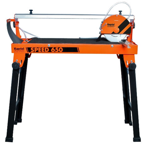 TAGLIAPIASTRELLE ELETTRICA BANCO AD ACQUA 800W 90-45° SPEED650 CON DISCO KAPRIOL