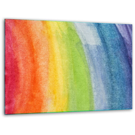 Tagliare in vetro 40x30 arcobaleno