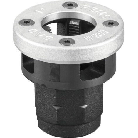 Tagliare la testa con rapido cambiamento R 1 REMS Routing tubo r conico sulla destra ISO 7-1. EN 10226 REMS
