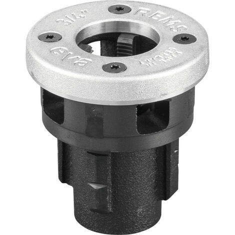 Tagliare la testa per cambiare Rapider 3/4 REMS TUBE ROTAE R CONICAL SULLA destra ISO 7-1. EN 10226 REMS