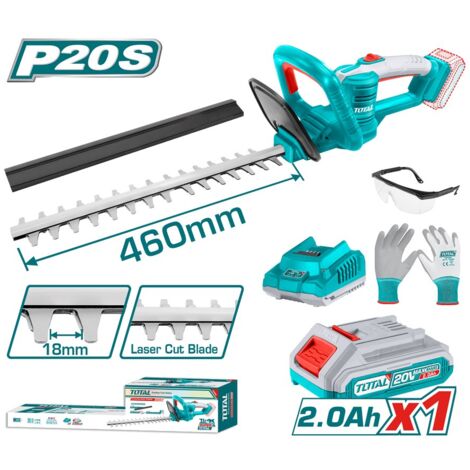 Tagliasiepi a batteria 450 mm 20V diametro 18mm - one battery
