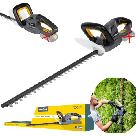 Tagliasiepi a batteria per la potatura di arbusti, potenza 20V