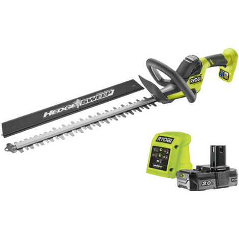 Tagliasiepi RYOBI 18V OnePlus - LINEA - 50 cm - 1 batteria 2,0 Ah - 1 caricatore - RY18HT50A-120