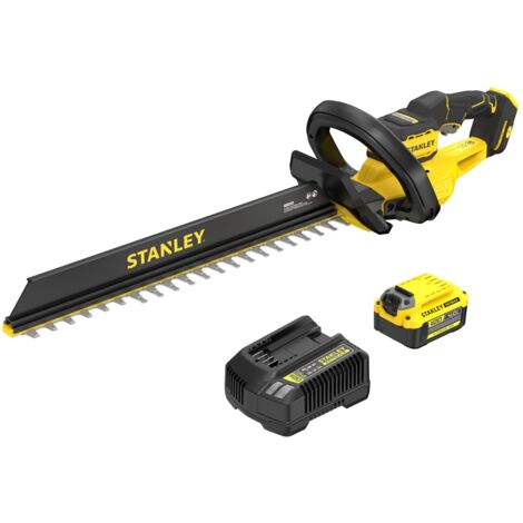 Tagliasiepi Stanley FATMAX V20 STCHT8255M1-QW 18V 55 cm con Batteria 4Ah