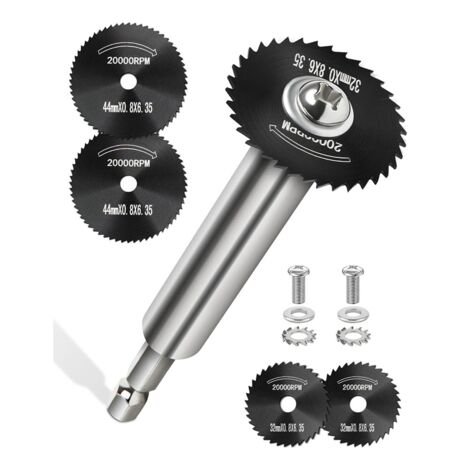 Tagliatubi Interno Per PVC - Con 5 Lame HSS E Gambo Esagonale Per Trapano - Foto 8