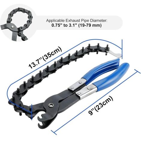 Tagliatubi per tubi di scarico da 19-76 mm